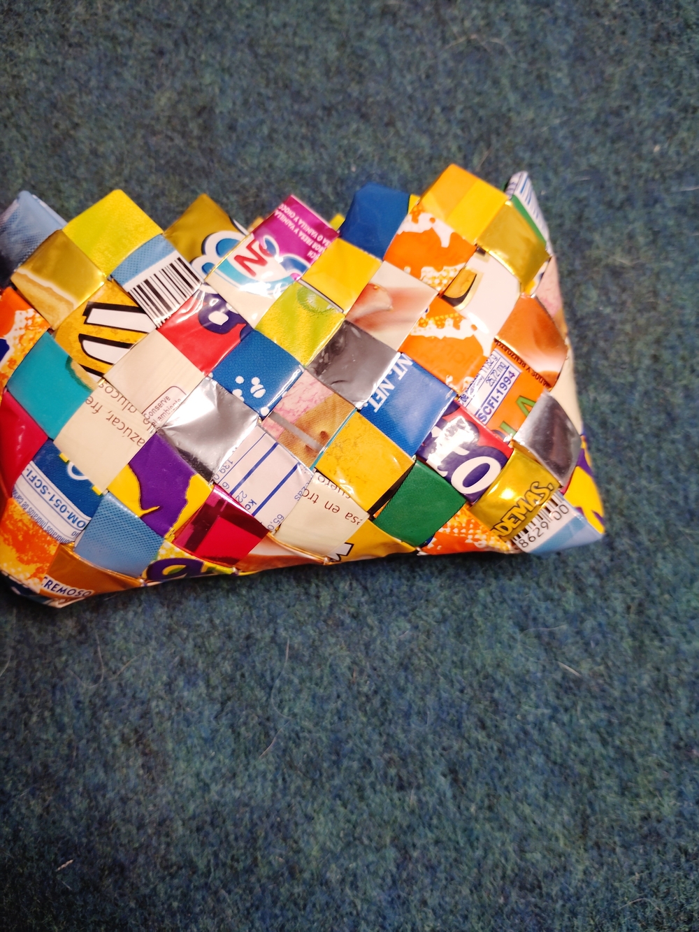 Handmade Kool-Aid bags are eco-friendly, upcycled accessories crafted.